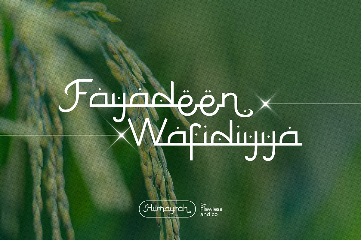 Humayrah - Ramadhan Arabic Font, a Handwritten Font by Flawless And Co (Photo 7 of 10)
