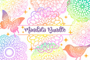 Mandala Bundle- 40 hand-drawn item, an Object Graphic by TatianaCociorva (Thumbnail 1 of 9)