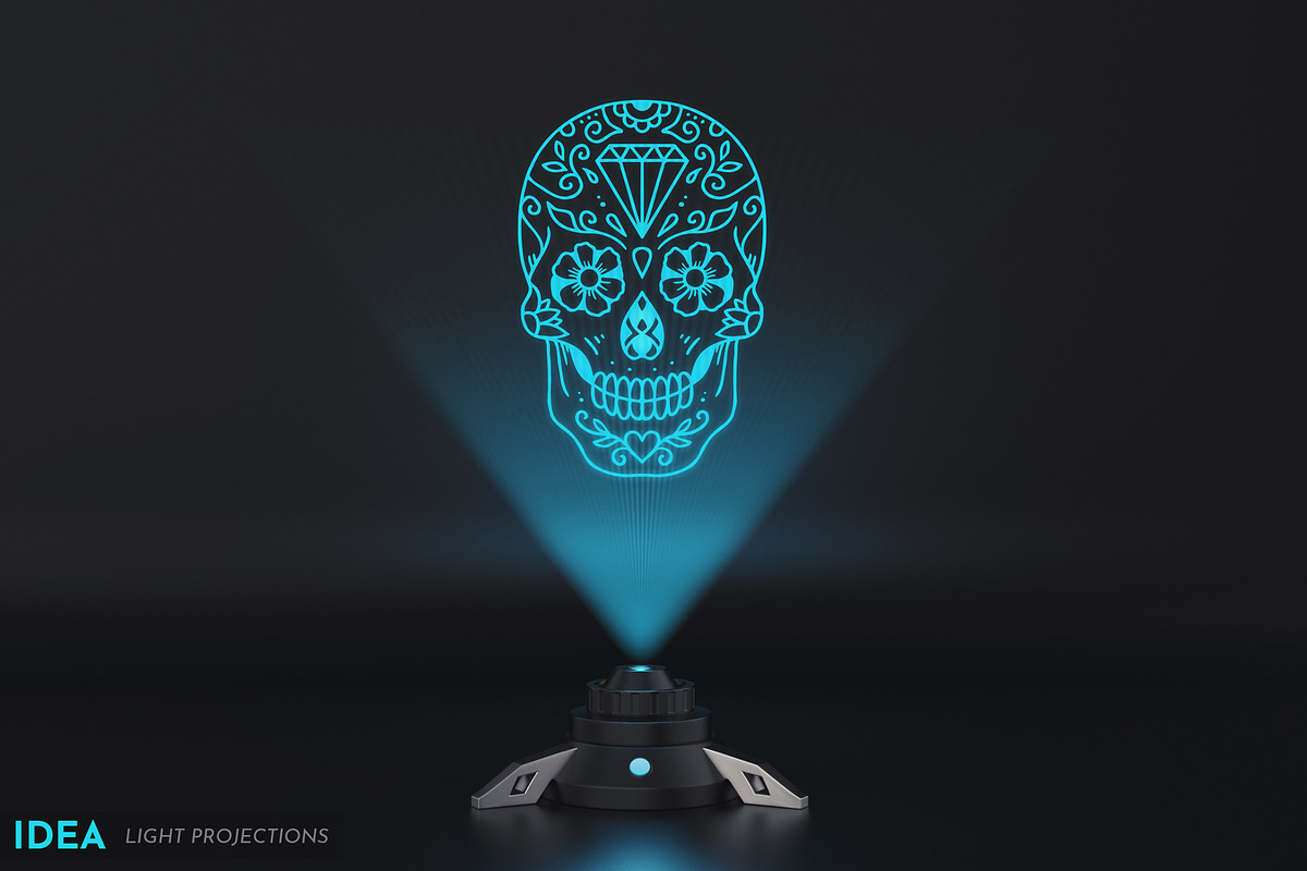 100 Decorative Vector Skulls, a Decorative Illustration by pixaroma (Photo 28 of 37)