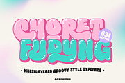 Choret Fudyng Bubble Typeface, a Symbol Font by alit design (Thumbnail 1 of 25)