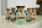 Halloween Apothecary Potion Labels, a Decorative Illustration by Orange Brush Studio (Thumbnail 4 of 5)