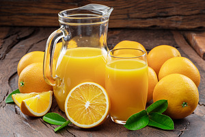 Orange fruits and fresh oranges, a Food & Drink Photo by Volff
