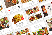 Food IG Templates vol.1 | PS & Canva, a Social Media Template by Studio Siv (Thumbnail 4 of 5)