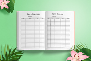 Editable Firm Log Book For KDP