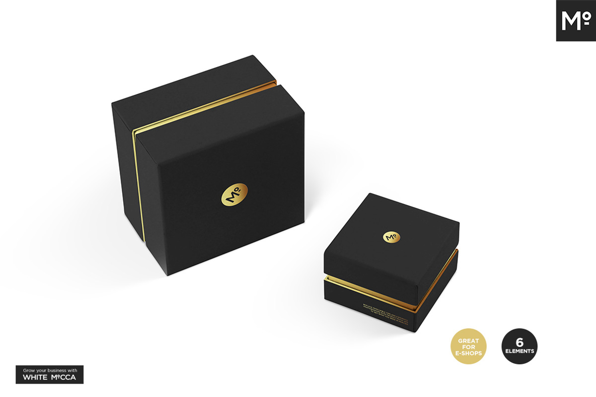 Jewelry Box Sets Mock-up, a Packaging Mockup by BlackMocca (Photo 33 of 36)