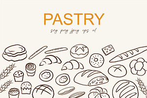 Bakery and pastry, a Graphic by Oxi An illustrator