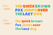 Funcoland - Playful Display Font, a Sans Serif Font by Studio Moara (Thumbnail 4 of 8)