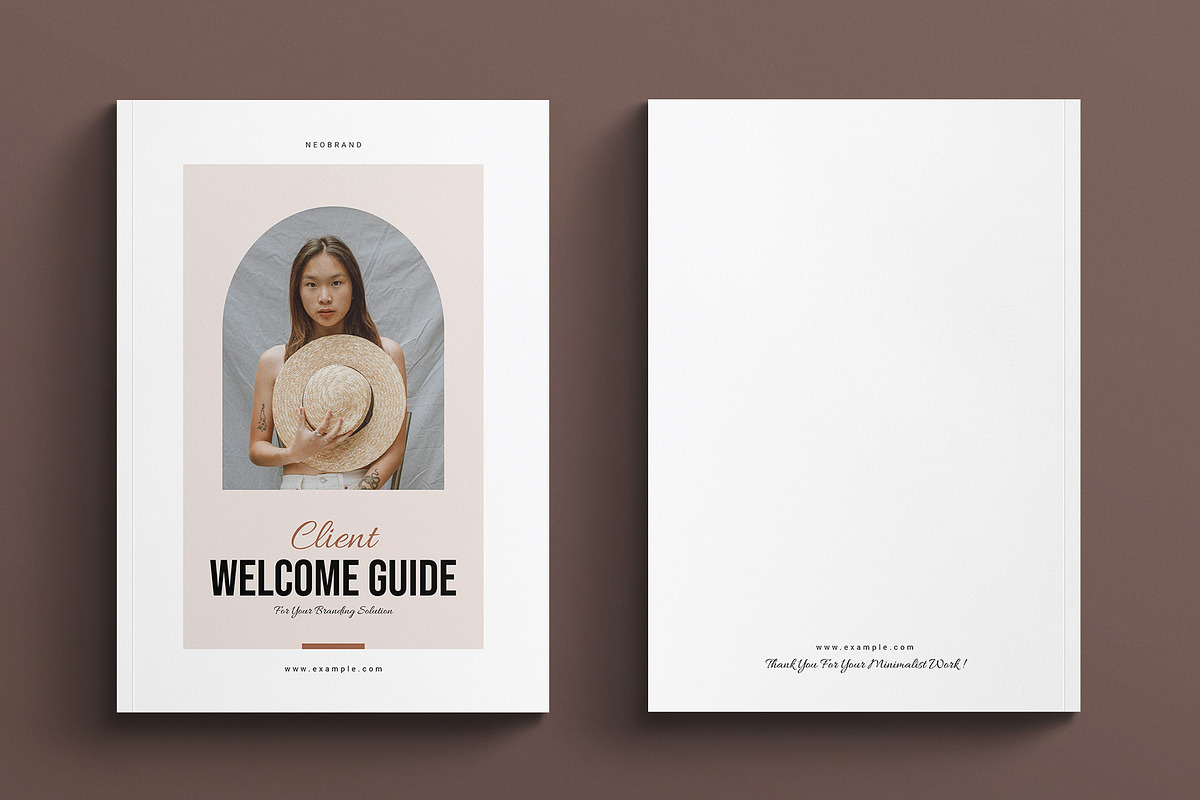 Client Welcome Guide Template, a Magazine Template by E-Type