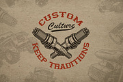 Hot Rod Vector Illustrations Bundle, an Illustration by Natali_ (Thumbnail 3 of 7)