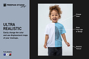 T-Shirt Mock-Up Set, a Shirt Mockup by Freeman Studio (Thumbnail 4 of 15)