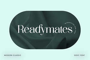 Readymates Elegant Serif Font