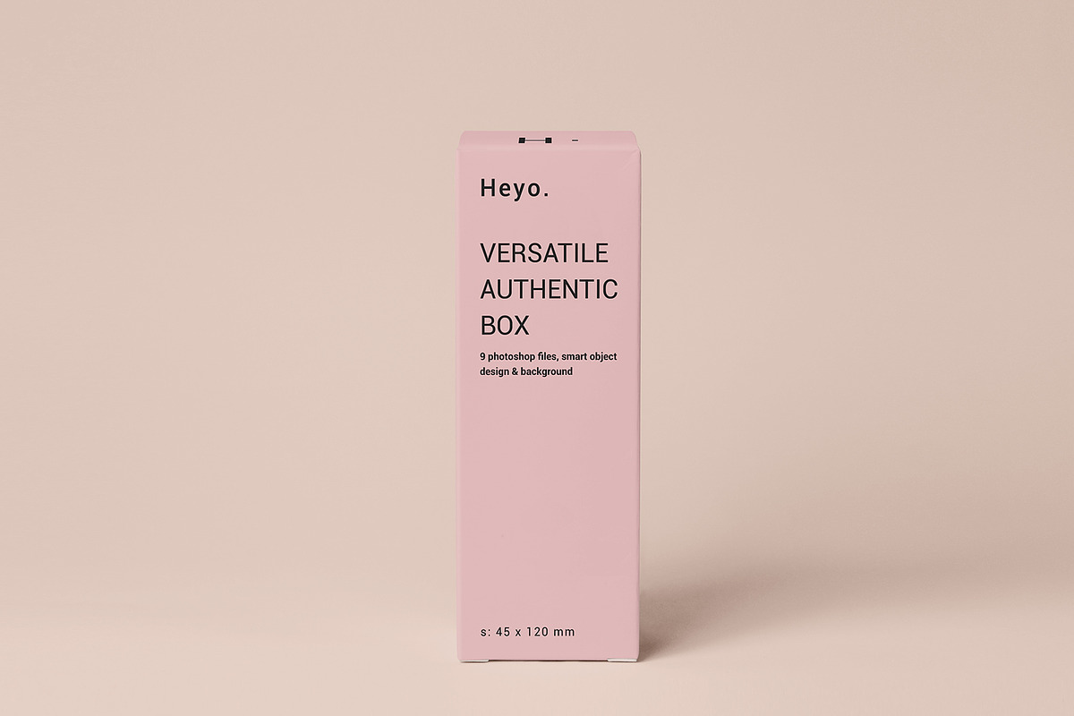 Tall Box Mockup Set, a Packaging Mockup by Mockstore (Photo 11 of 11)