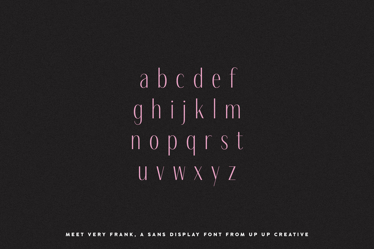Very Frank, A Condensed Sans, a Sans Serif Font by Up Up Creative (Photo 6 of 16)