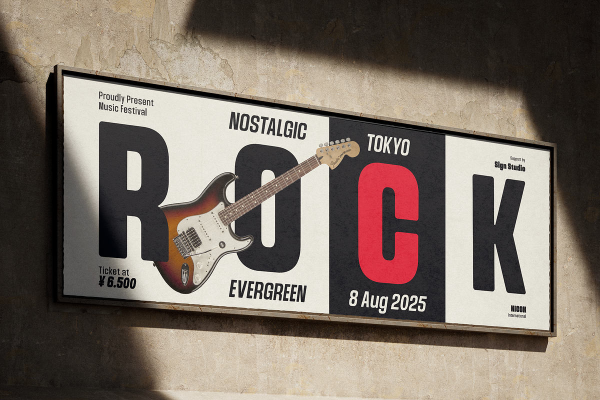 Nicon, a Sans Serif Font by Sign Studio (Photo 5 of 15)