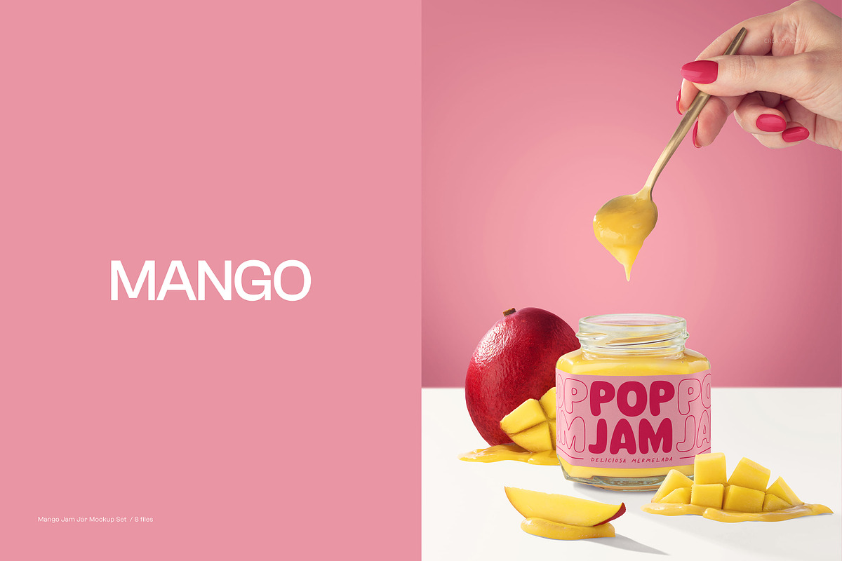 Jam Jar Mockup Bundle, a Cups & Container Mockup by creatsy5 (Photo 35 of 65)