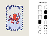 Whimsy Nautical 77 Procreate Brushes, a Brush Add-On by Pencil Twist (Thumbnail 2 of 10)