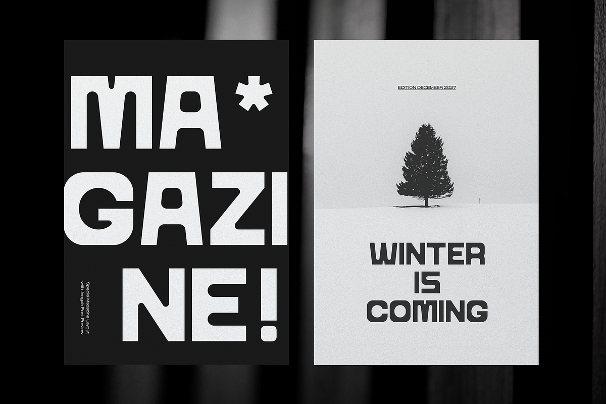 Jengah | Display Sans Serif, a Sans Serif Font by gracetype_studio (Photo 8 of 12)
