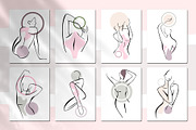 Female bodies and line art peonies, an Object Graphic by Vera●Suleimanova (Thumbnail 4 of 17)