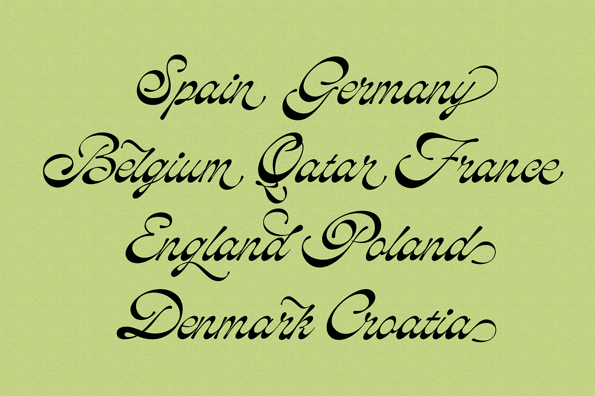 ED Mentasta - Script Typeface, a Script Font by Emyself Design (Photo 9 of 12)