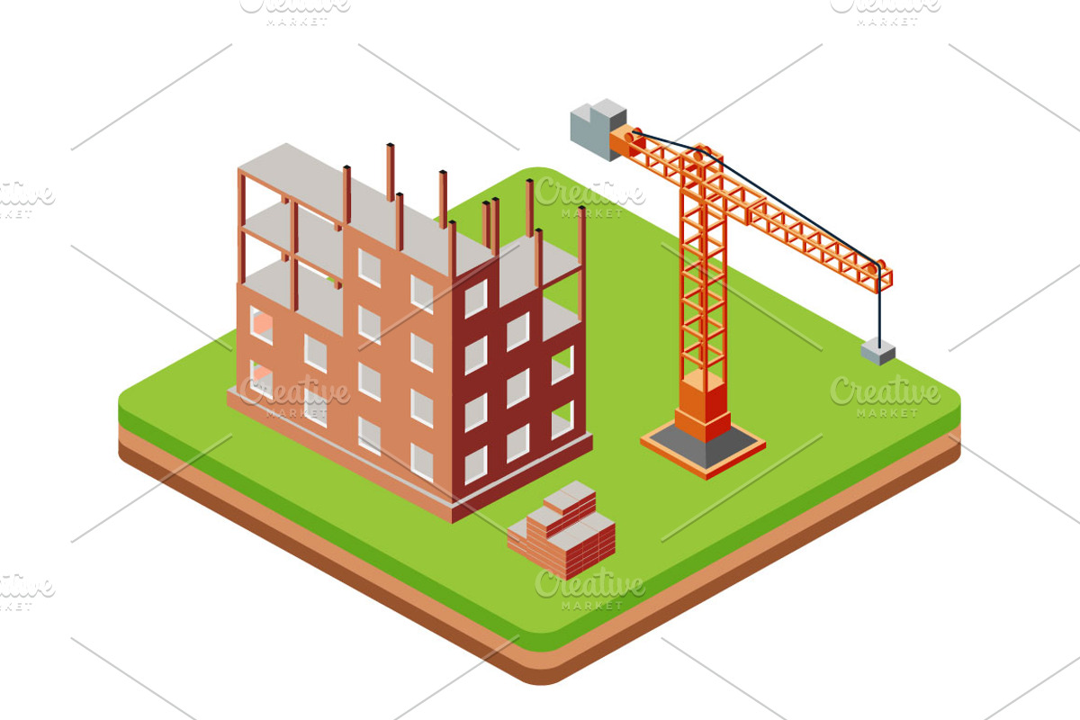 Industrial city building, an Object Graphic by AlexZeL (Photo 4 of 5)