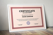 Certificate Template, a Templates & Theme by suhadidesign (Thumbnail 5 of 5)