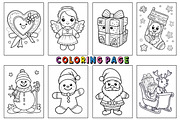 Christmas Gingerbread Coloring Pages, an Arts & Entertainment Photo by Wow Magic (Thumbnail 2 of 3)