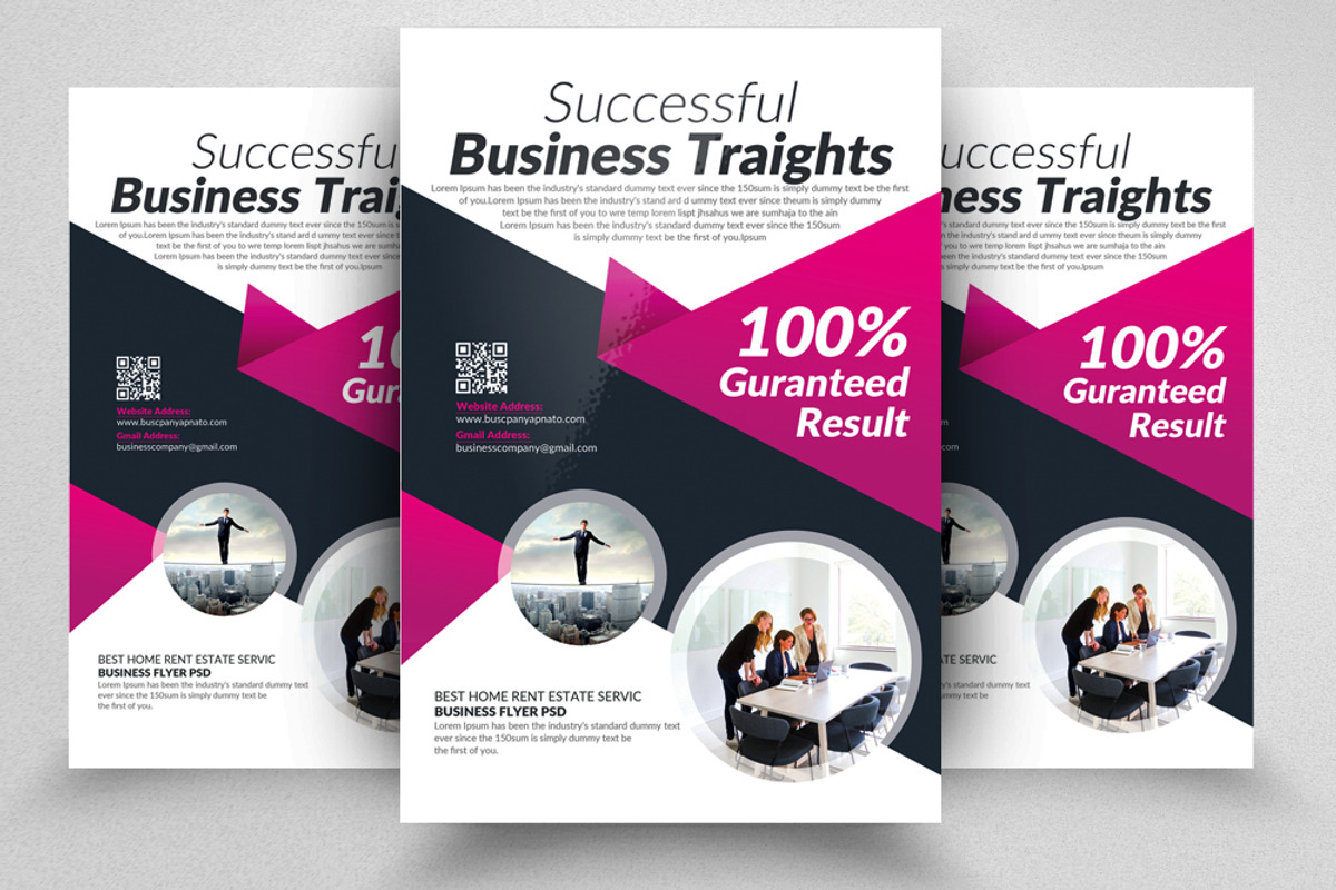 100 Business Flyers Mega Bundle, a Flyer Template by Design Up (Photo 60 of 100)