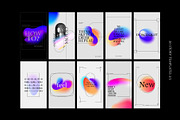 Chroma Grainy Instagram Template, a Social Media Template by kuro (Thumbnail 6 of 7)