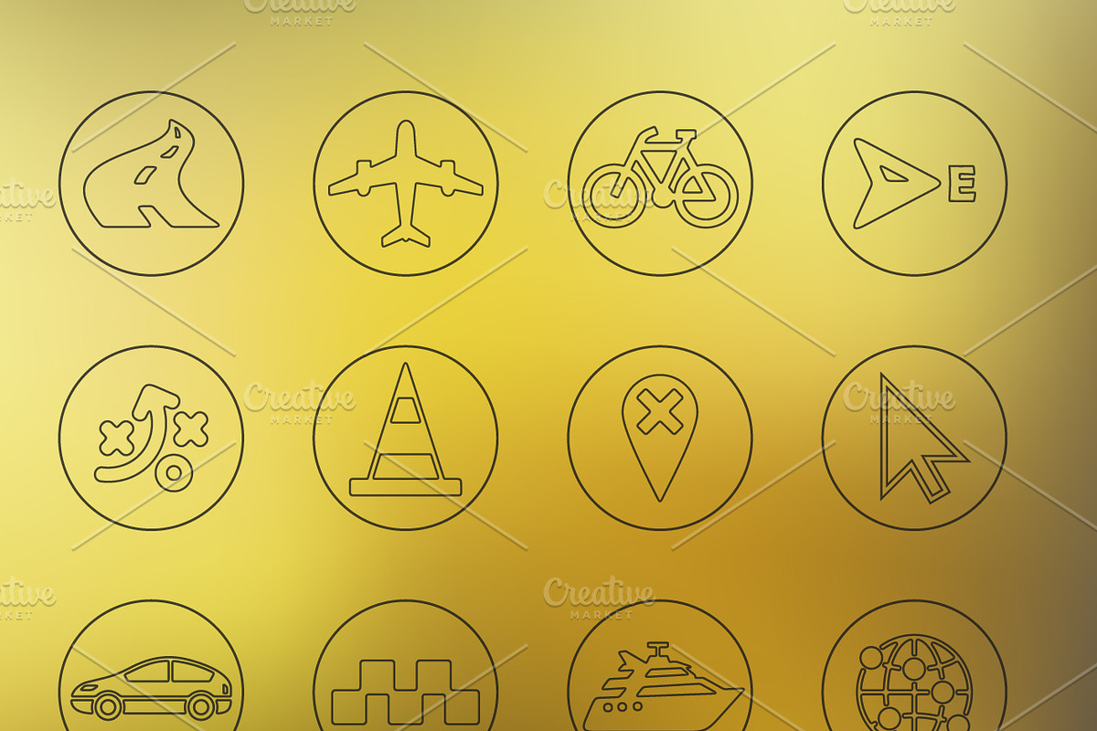48 NAVIGATION icons, a Templates & Theme by Palau