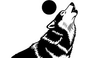 Alpha Wolf Silhouettes Bundle, an Animal Illustration by Designer_Momina (Thumbnail 10 of 21)