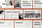Sales Strategy Plan Google Slide, a Presentation Template by graphicook (Thumbnail 1 of 4)
