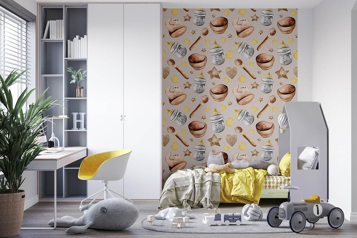Nursery set, an Object Graphic by Design X0 (Photo 6 of 10)