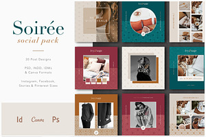 Soirée | Social Media Pack