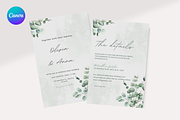 Green Leafy Wedding and Details Card, an Invitation Template by TheSimplySereneShop (Thumbnail 6 of 10)