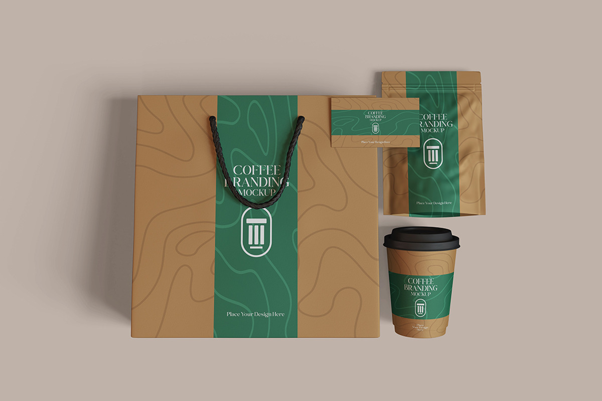 Coffee Branding Mockup, a Product Mockup by MrLetters (Photo 5 of 5)