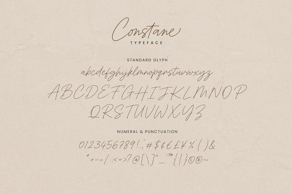 Constane Handwritten Font