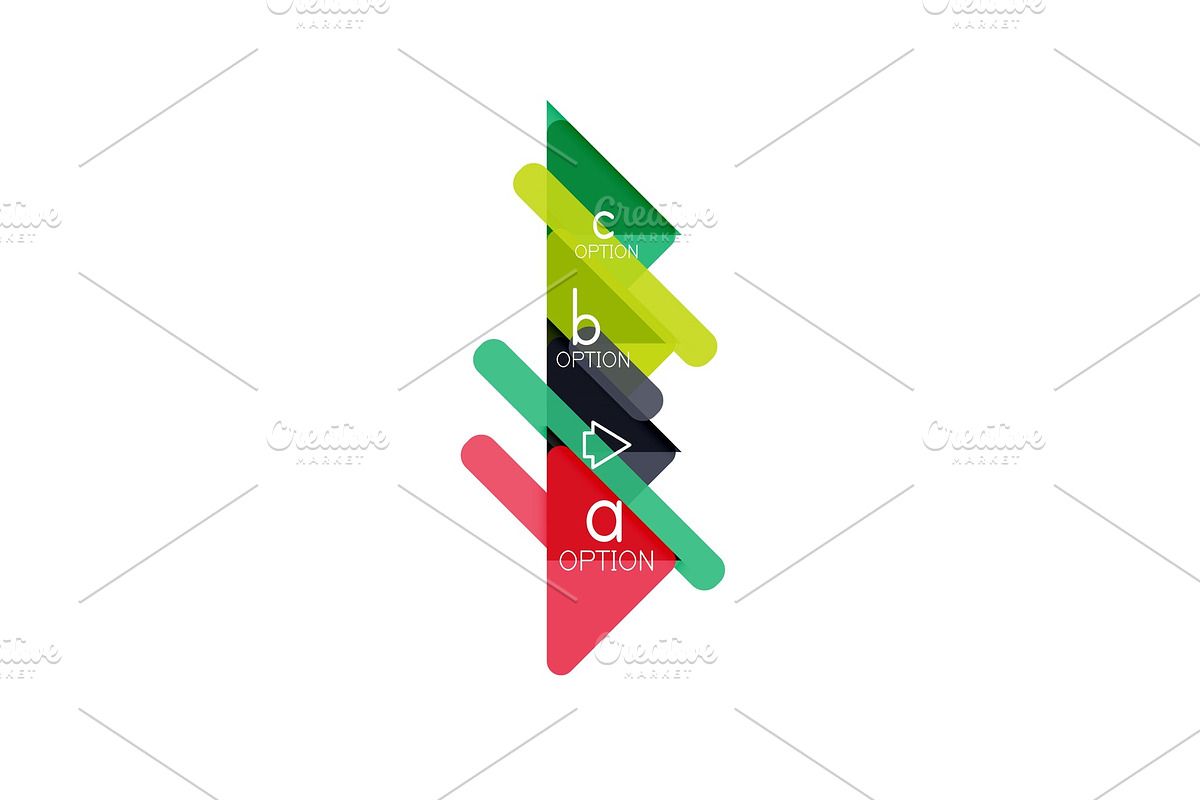 Triangle data visualization design, a Work Illustration by antishock
