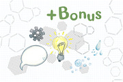 Science for kids watercolor clip art, an Object Illustration by DemiLena (Thumbnail 18 of 18)