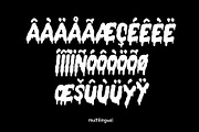 Ghost Malone - Scary Font, a Handwritten Font by ariodsgn (Thumbnail 3 of 7)