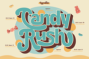 Gamiber, a Sans Serif Font by Burntilldead (Thumbnail 8 of 12)