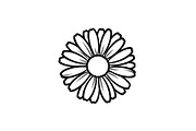Daisy Flower Line Art Vector Bundle0, an Illustration by jahid234 (Thumbnail 13 of 51)
