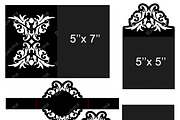 13 Wedding invitation envelope laser, a Card Template by RAINBOWIRMA (Thumbnail 2 of 4)