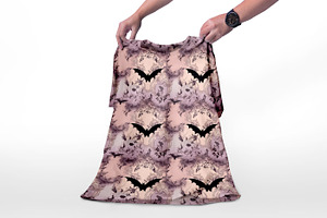 Gothic Butterflies Seamless Patterns