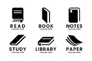 Book Education Logo Collection, a Branding & Logo Template by Signatoro (Thumbnail 3 of 3)