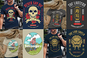 100 Keep Chillin' T-Shirt Designs, an Illustration by TSV Art Collective (Thumbnail 25 of 26)