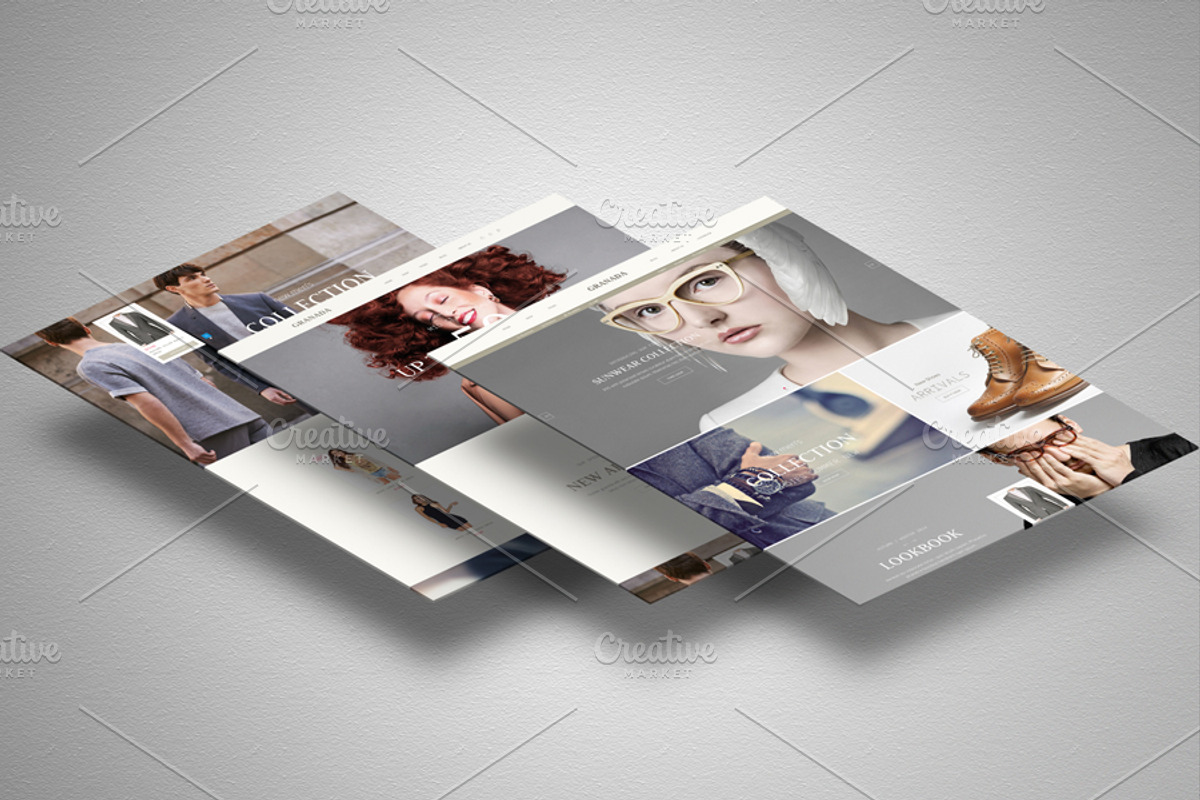 Responsive Website Mock Ups, an iPhone Mockup by RgraphicsDesign