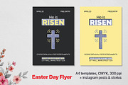 Easter Church Flyer, a Print Template by Chist Design (Thumbnail 1 of 4)