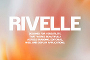 Rivelle - Modern Sans Serif, a Sans Serif Font by Schrifted Type (Thumbnail 2 of 8)