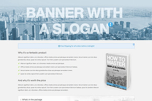 Blog & Shop WordPress Theme