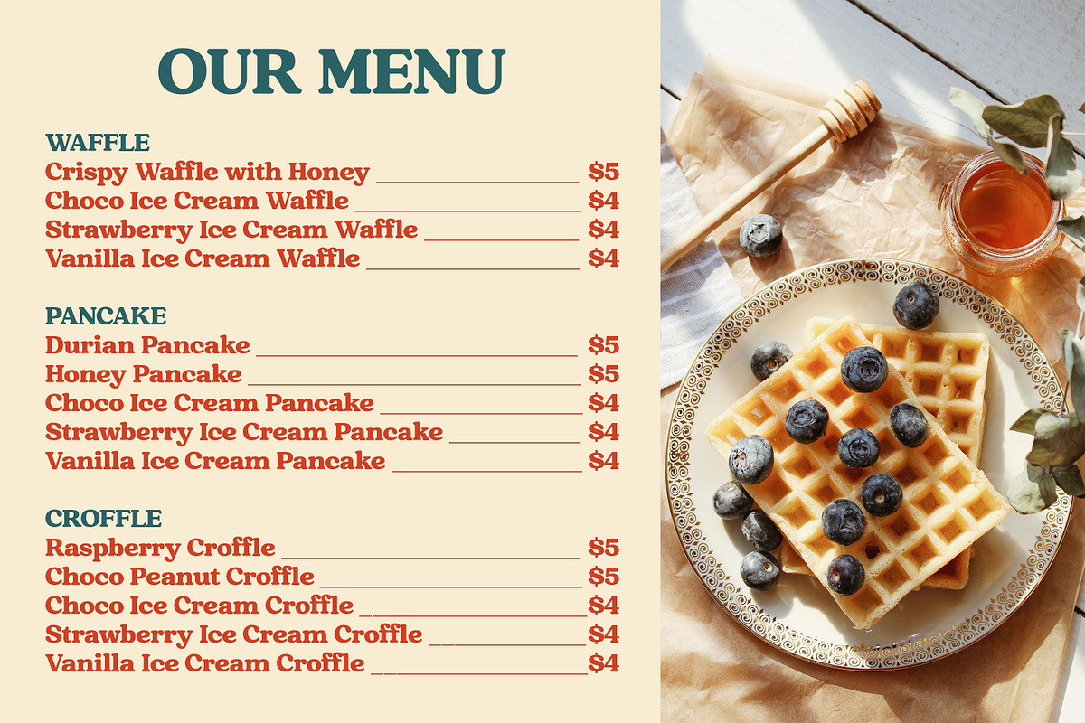 Raspberie - Retro Modern Font, a Serif Font by Variatype (Photo 3 of 15)